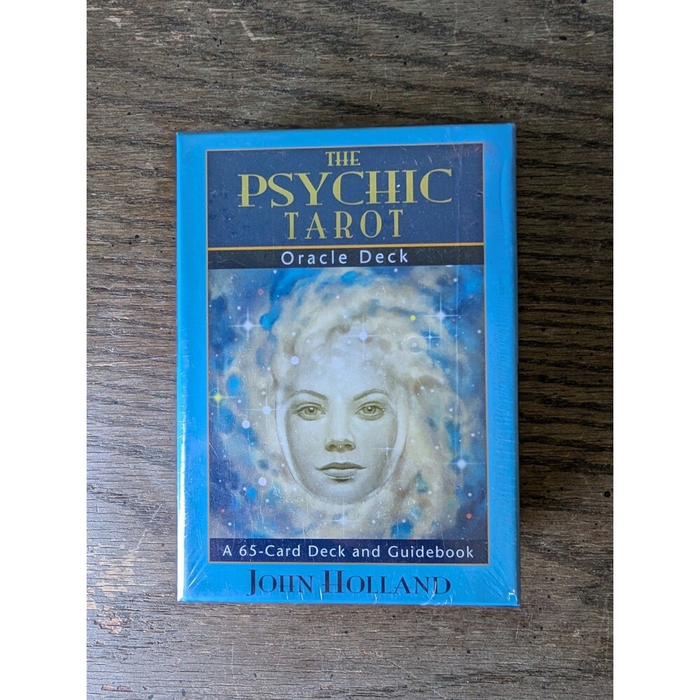 The Psychic Tarot Oracle Deck  65-Card Deck  w/ Guide Book John Holland NEW